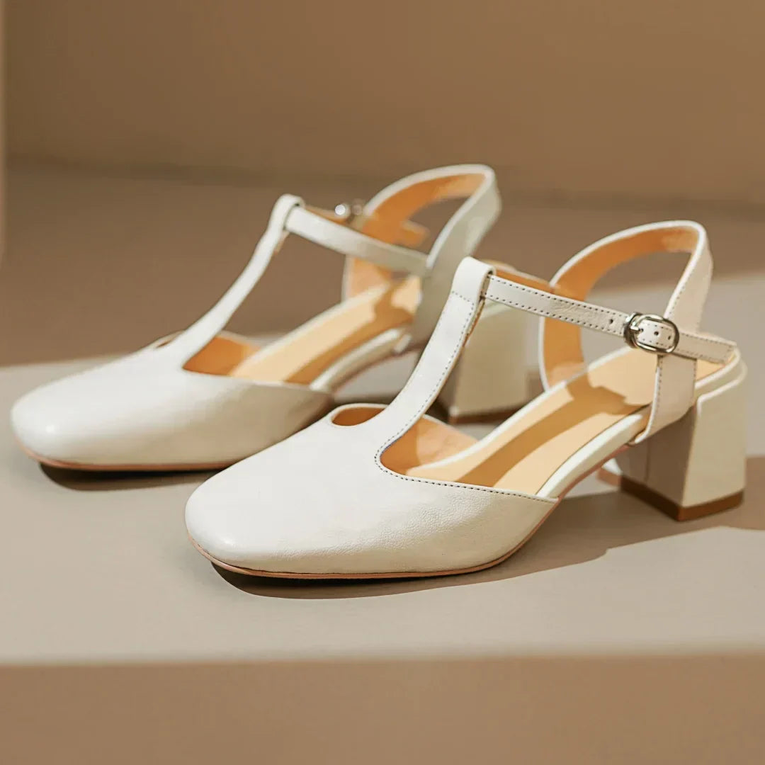 Beatrica ™ | Leather Mary Janes