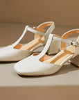 Beatrica ™ | Leather Mary Janes
