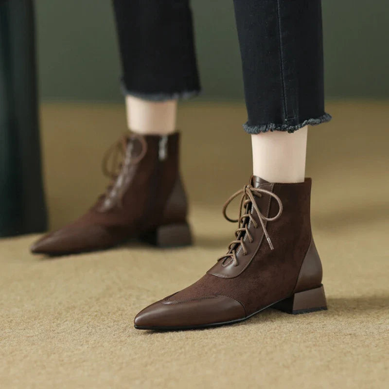 Zovanna™| Chunky Ankle Boots