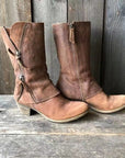 Dalina™| Western Rust Boots