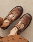 Leona™| Leather Mary Janes