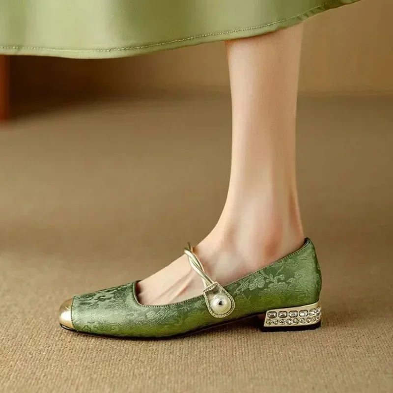 Valenza™| Mestelle Leather Mary Janes