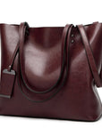 Valenza™| Yade Leather Crossbody-Tote Bag