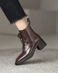 Jovinna™| Square Ankle Boots