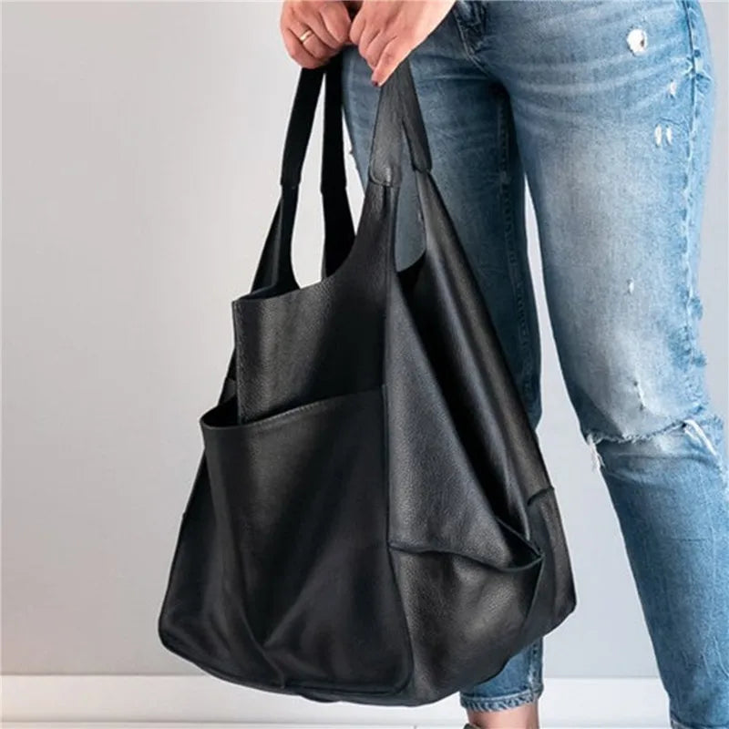 Muller™| Oversized Leather Bag