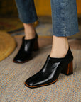 Orlissa™| Square Ankle Boots