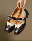 Valenza™| Miana Leather Mary Janes