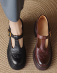 Valenza™| Brivora Leather Mary Janes