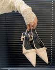 Valenza™| Valoura Pointed Toe Slingbacks