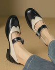 Valenza™| Miana Leather Mary Janes