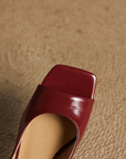 Kendra™| Leather Slingbacks