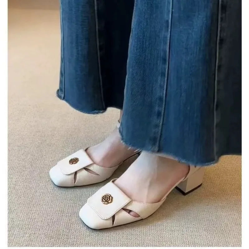 Alvarine™ | Thick Heeled Sandals