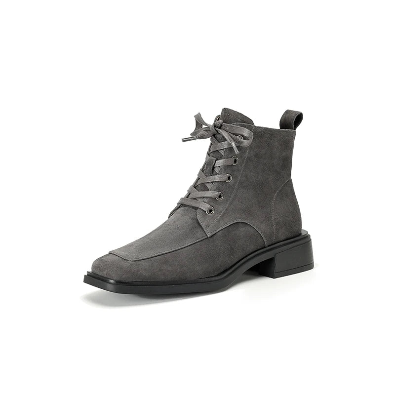 Gavira™| Suede Chunky Boots