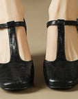 Beatrica ™ | Leather Mary Janes