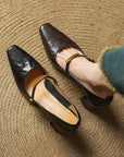 Estrella™| Leather Heels