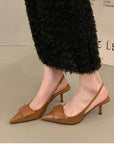 Valenza™| Orlissa Pointed Toe Slingbacks