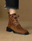 Gavira™| Suede Chunky Boots