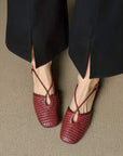 Celestelle™| Leather Slingbacks