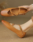 Auretta™ | Leather Flats