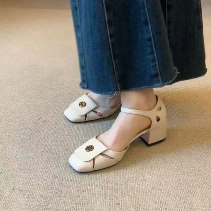 Alvarine™ | Thick Heeled Sandals