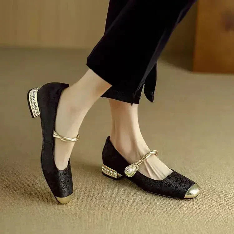 Valenza™| Mestelle Leather Mary Janes