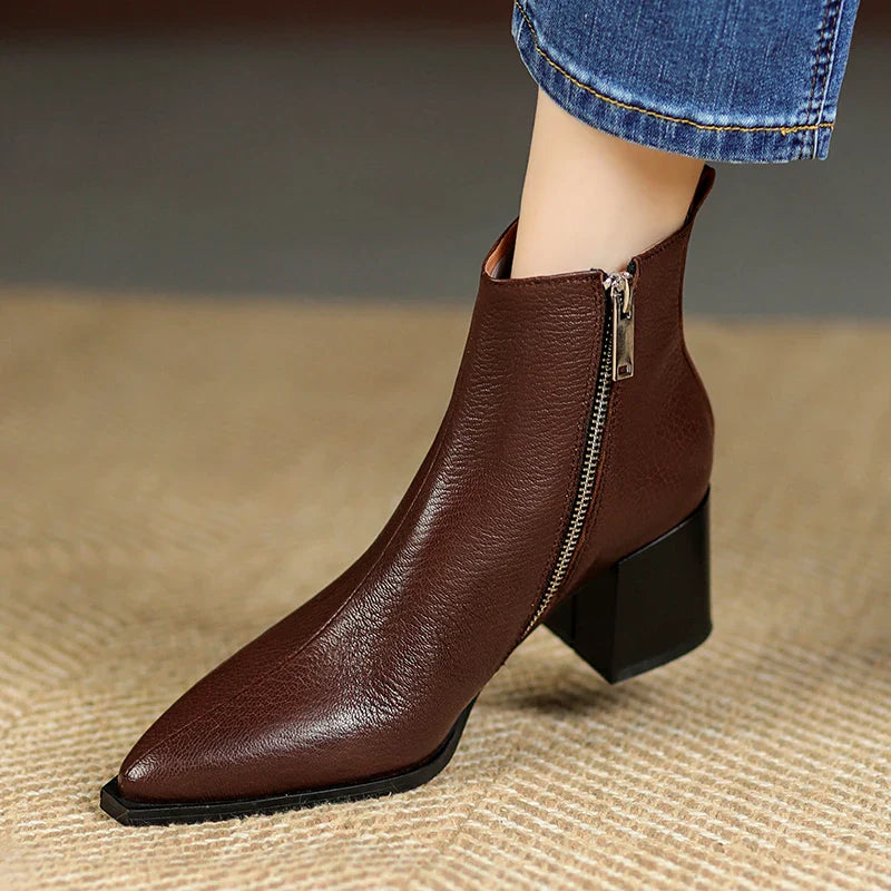 Veyora™| Leather Boots