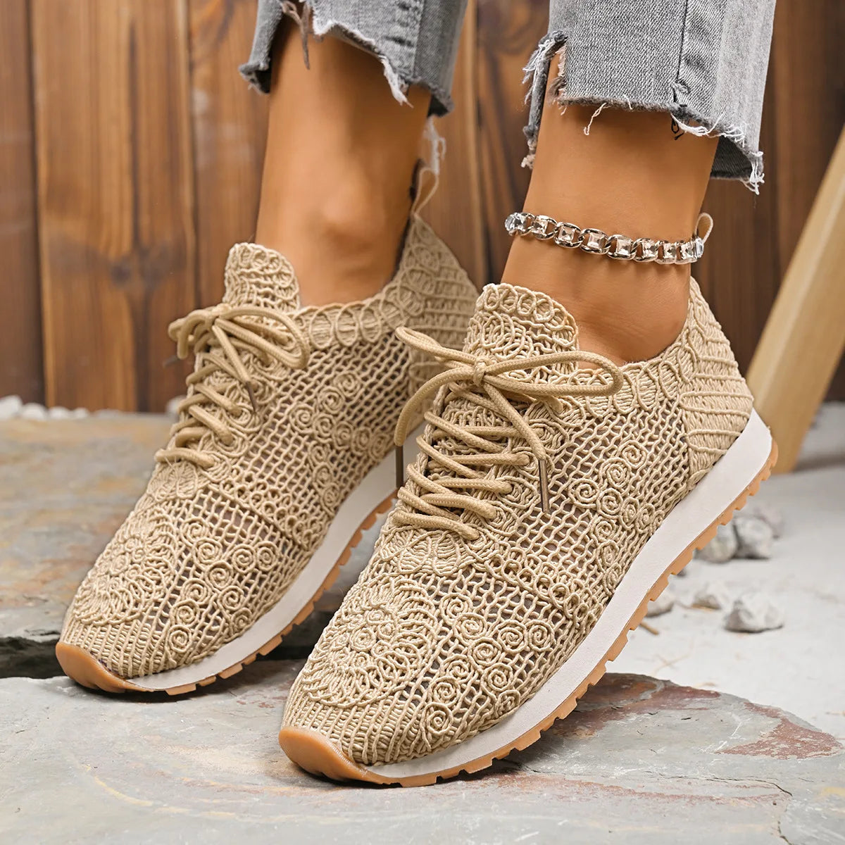 Ferana™| Orthopedic Lace Sneakers