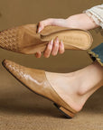 Luminara™| Leather Mules