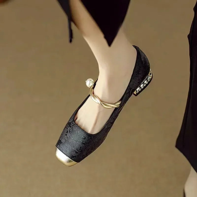 Valenza™| Mestelle Leather Mary Janes