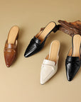 Giselle™| Genuine Leater Mules