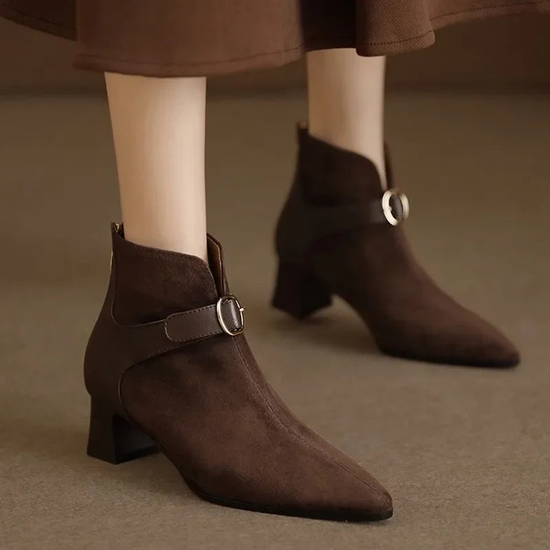 Harellia™| Suede Boots