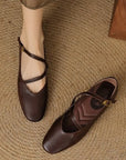 Auretta™ | Leather Flats