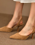 Glinara™| Pointed Slingbacks