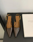 Vionesse™| Mid Heeled Slingbacks