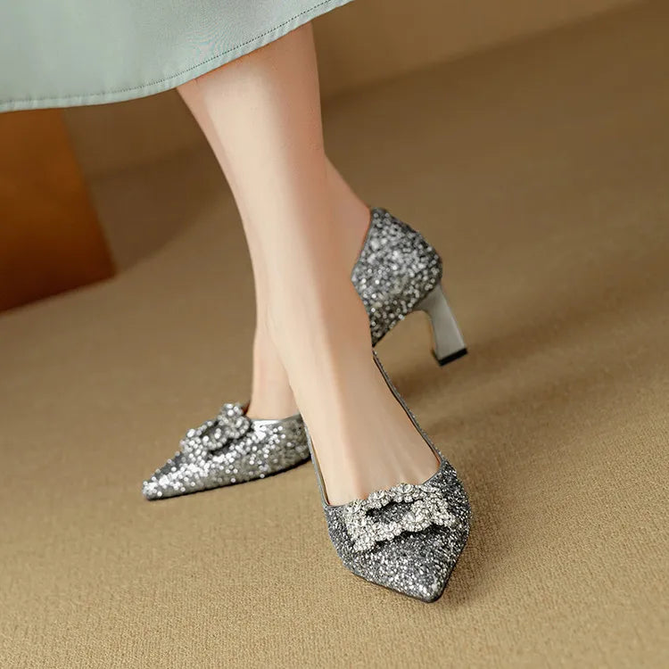 Gloria™| Glitter Pumps