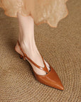 Belyria™ | Thin Heeled Slingbacks