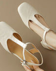 Beatrica ™ | Leather Mary Janes