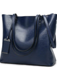 Valenza™| Yade Leather Crossbody-Tote Bag