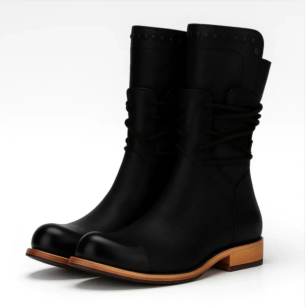 Vionara™| Leather Boots