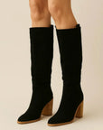 Nelisse™| Suede Block Heel Boots