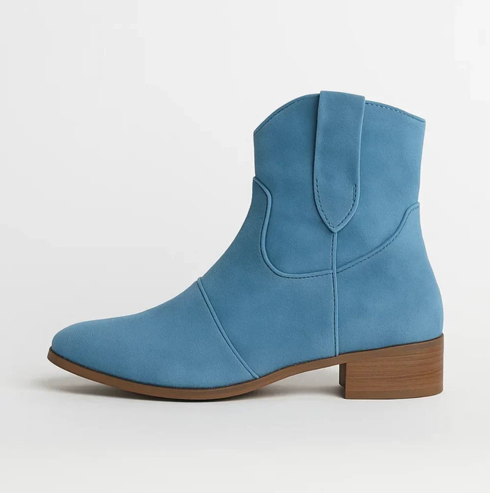 Ilyssa™| Western Suede Boots