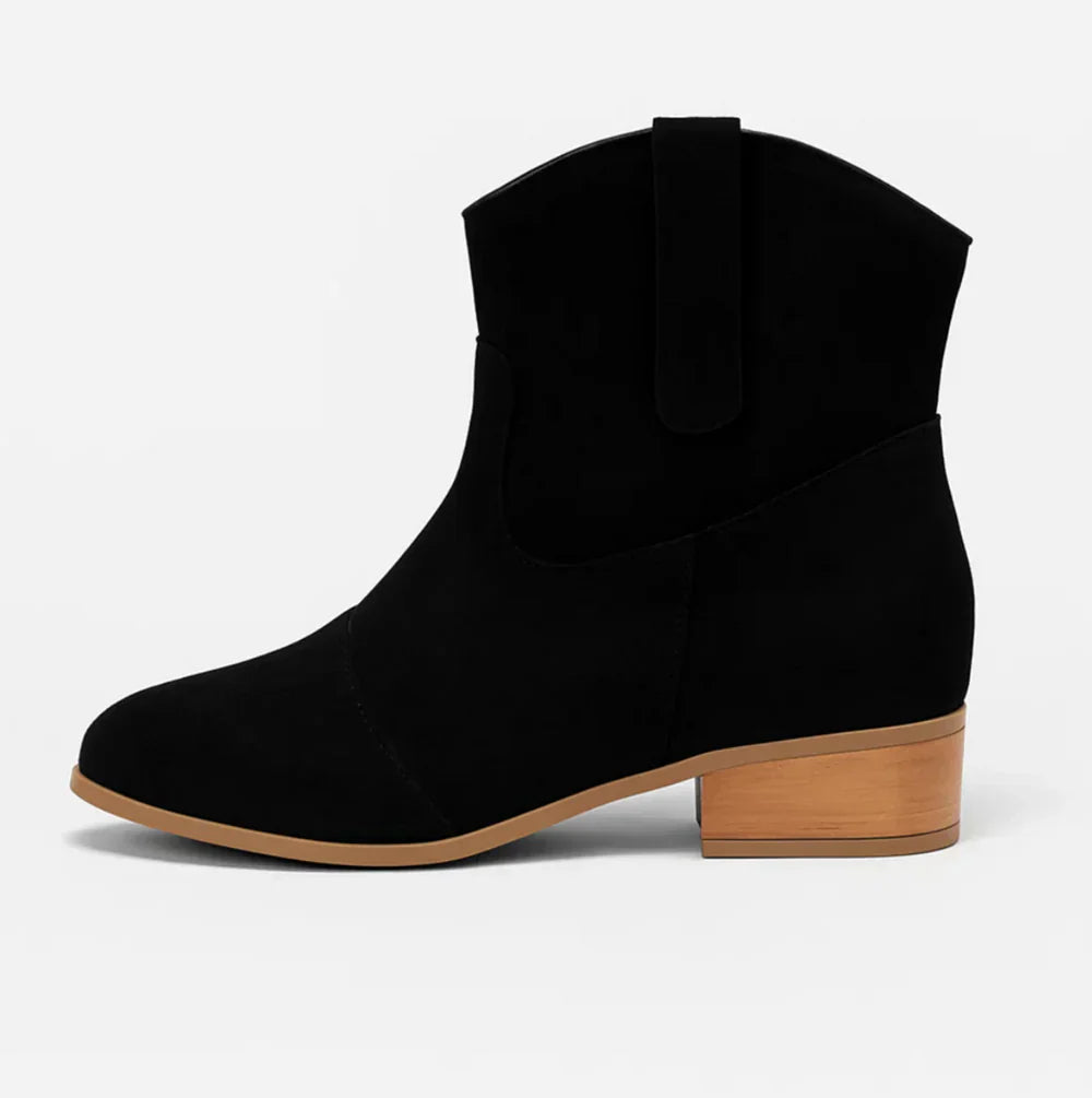 Ilyssa™| Western Suede Boots