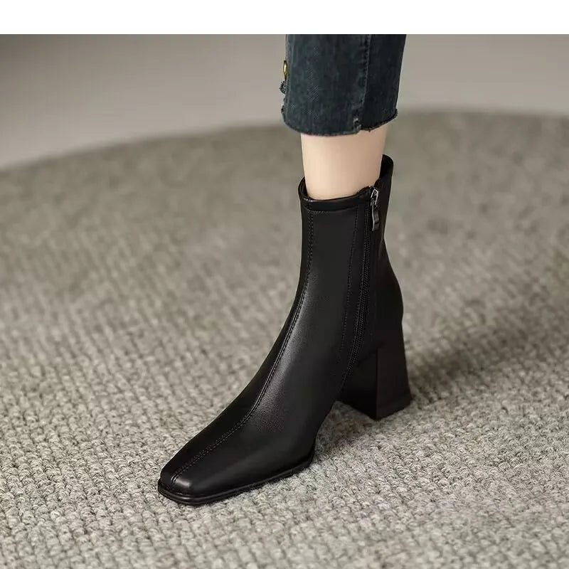 Helyria™| Leather Ankle Boots