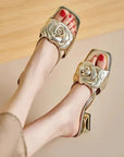 Dera™| Floral Sandals