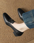 Arvenia™ | Chunky Heel Shoes