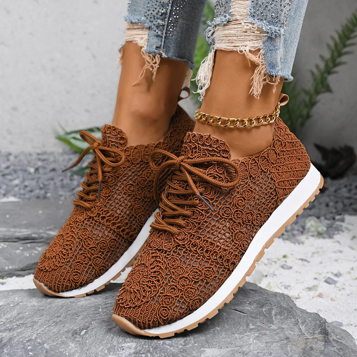 Ferana™| Orthopedic Lace Sneakers