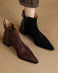 Rillene™| Pointy Ankle Boots