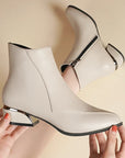 Valenza™| Valencia Leather Ankle Boots