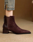 Rillene™| Pointy Ankle Boots