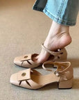 Alvarine™ | Thick Heeled Sandals